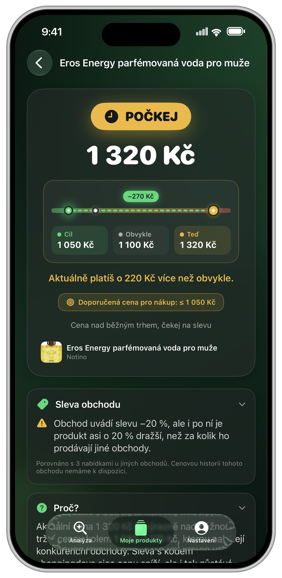 Pozná, jestli sleva opravdu je sleva